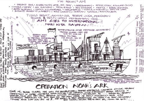 Pengumuman Rencana Tentoonstelling Jonge Indonesiche Architecten