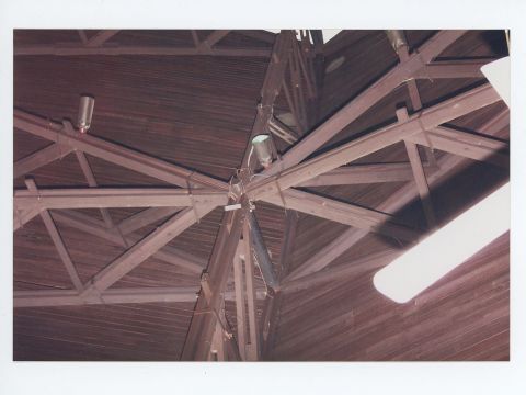 Detail Struktur Atap Gereja Kristus Raja 