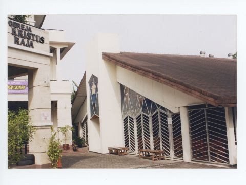 Eksterior Depan Gereja Kristus Raja