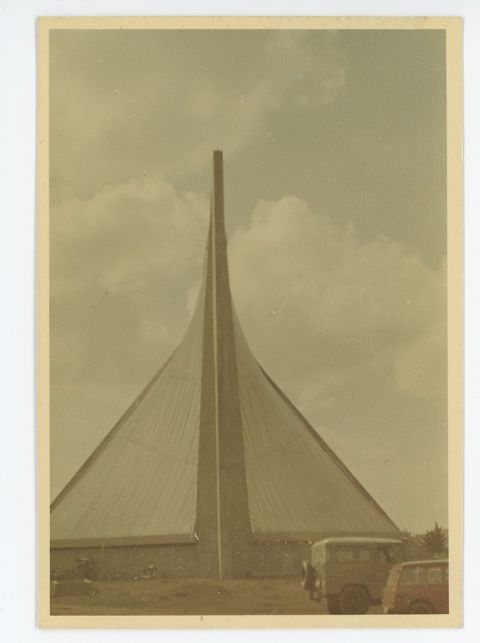 Tampak Belakang Gereja St. Kristoforus