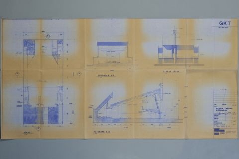 Blueprint Gereja Maria Bunda Perantara