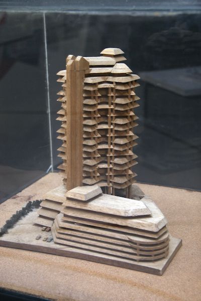 Maket Wisma Dharmala (kini Intiland Tower)
