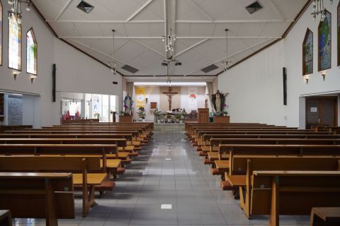 Interior Gereja Maria Bunda Perantara