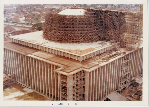 Foto Konstruksi Masjid Istiqlal