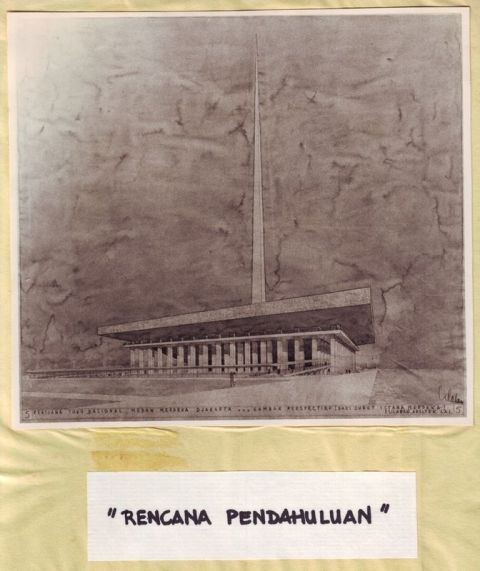 Rencana Pendahuluan Rancangan Tugu Nasional 
