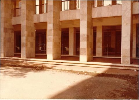 Foto Masjid Istiqlal ke Arah Area Wudhu