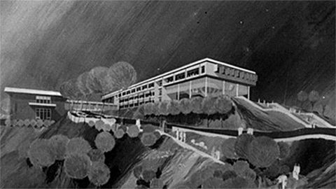 Ilustrasi Gedung Balaikota Samarinda, Kalimantan Timur