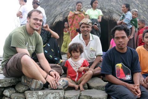 The visitors of Waerebo