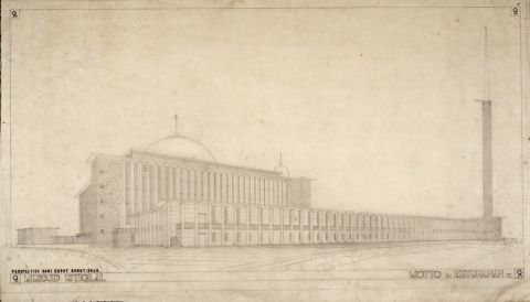 Masjid Istiqlal Motto Ketuhanan - Perspektif Masjid dari Barat Daya (gambar 9)