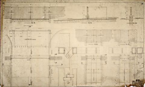 Flat L.A.A. P.L.N. Prinsip Detail. Pintu Pagar Muka. (no.41)