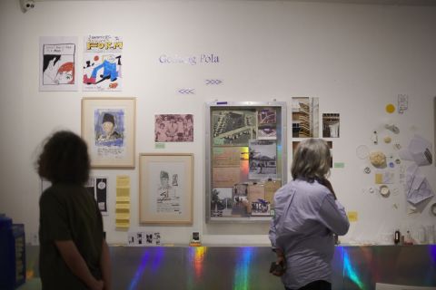 Suasana Pameran occupying>modernism di Galeri Kopimanyar