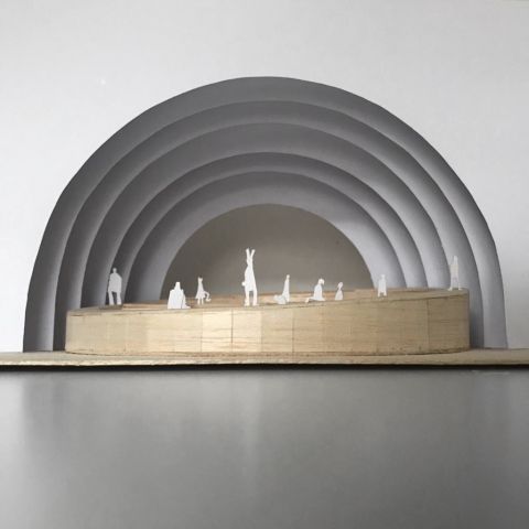Maket Panggung Konser Salute
